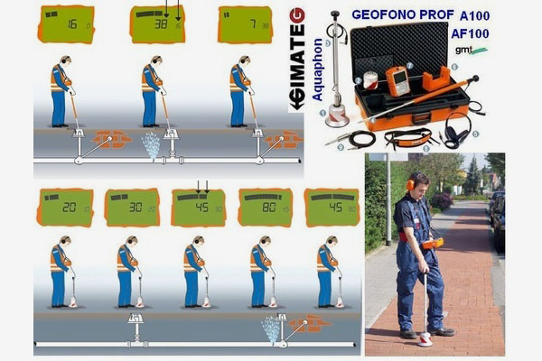 Métodos y equipamiento localizacion y reparacion de fugas de piscina